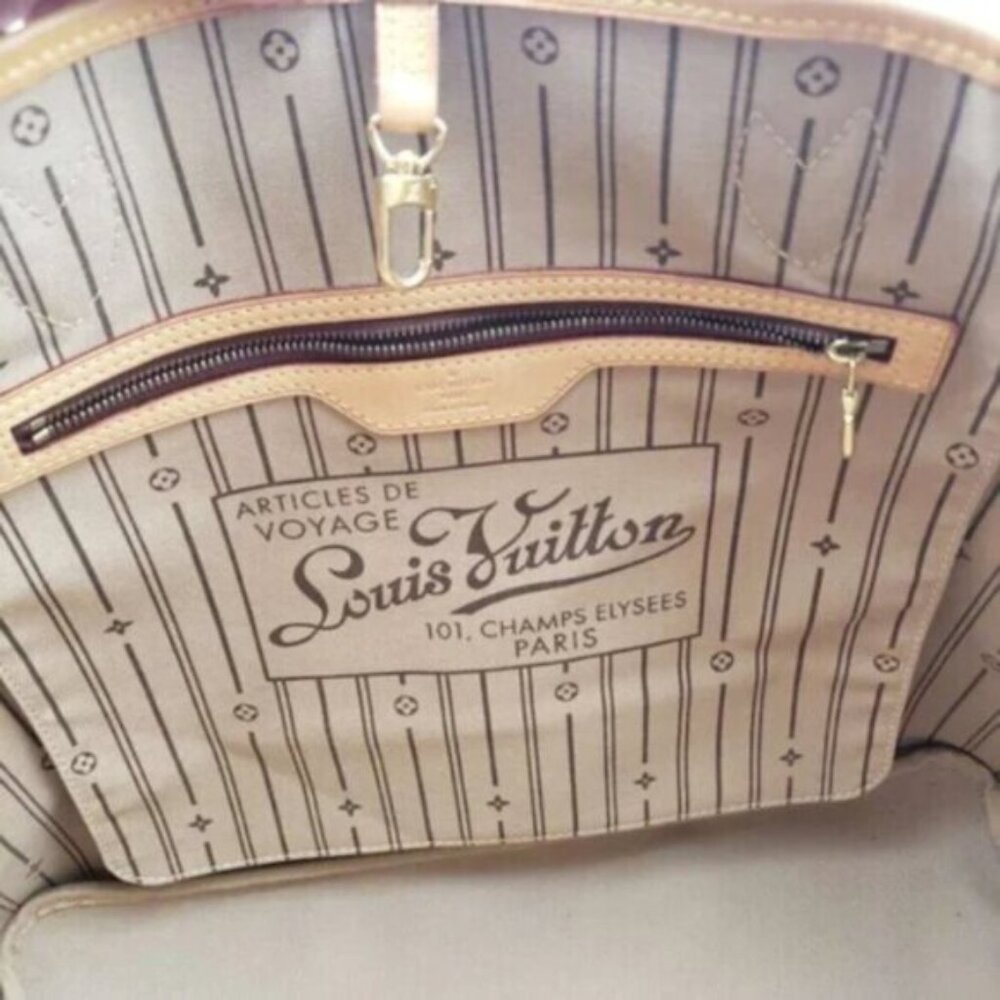 Louis Vuitton Neverfull GM Brown Monogram Canvas Shoulder Bag - Picture 12 of 14